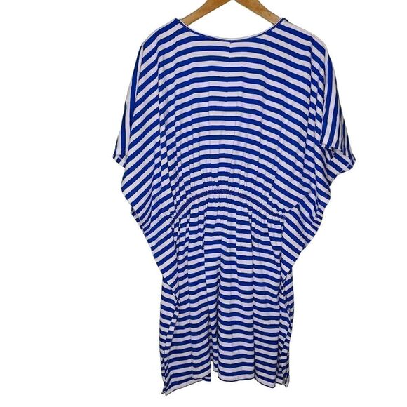 Old Navy Nautical Striped Bikini Cover Up Tunic - Picture 2 of 7